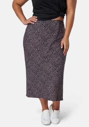 Catalina Print Midi Skirt