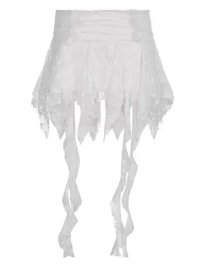 Florence lace ribbon skirt