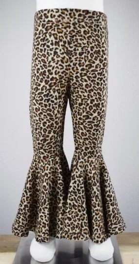 Leopard Bell Bottoms