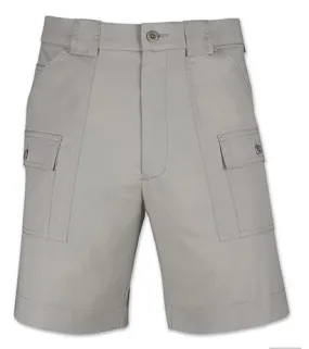 Sportif Mens Hatteras Stretch Cargo Short/Pewter