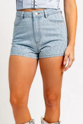 Stardust Denim Shorts