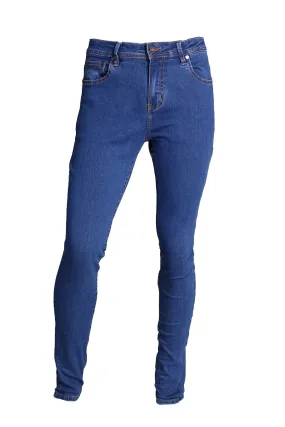 Super Skinny Fit Jeans With Zipper Fly